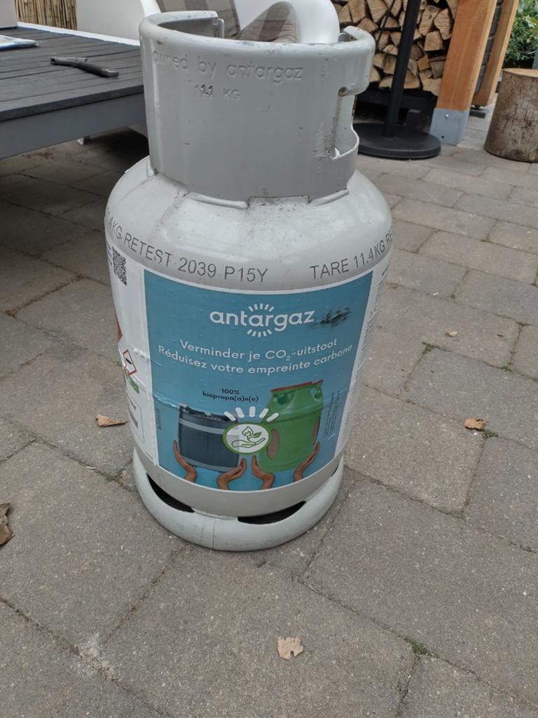 Volle 11 kg Antagaz gasfles, bbq camper, boot, caravan, tuin, Ophalen
