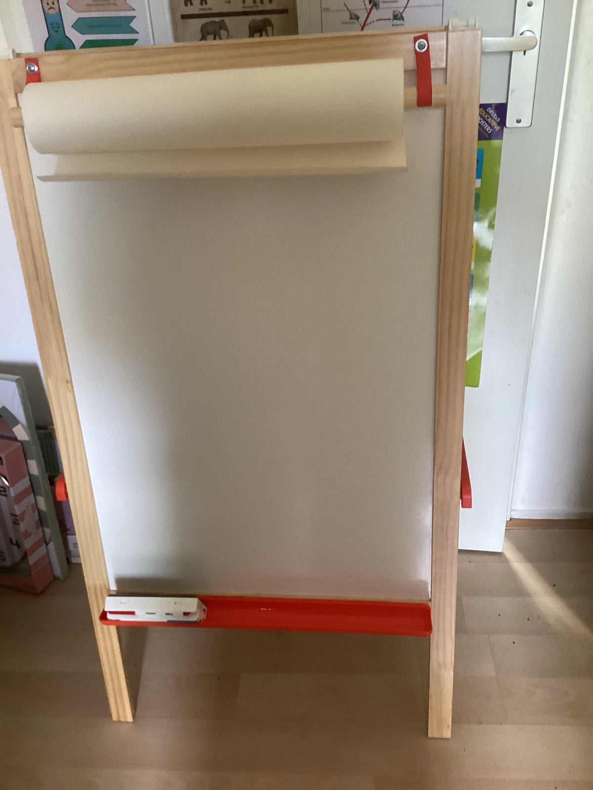 *teab* Ikea Mala teken schoolbord krijtbord incl papier, Ophalen, Gebruikt, Krijtbord