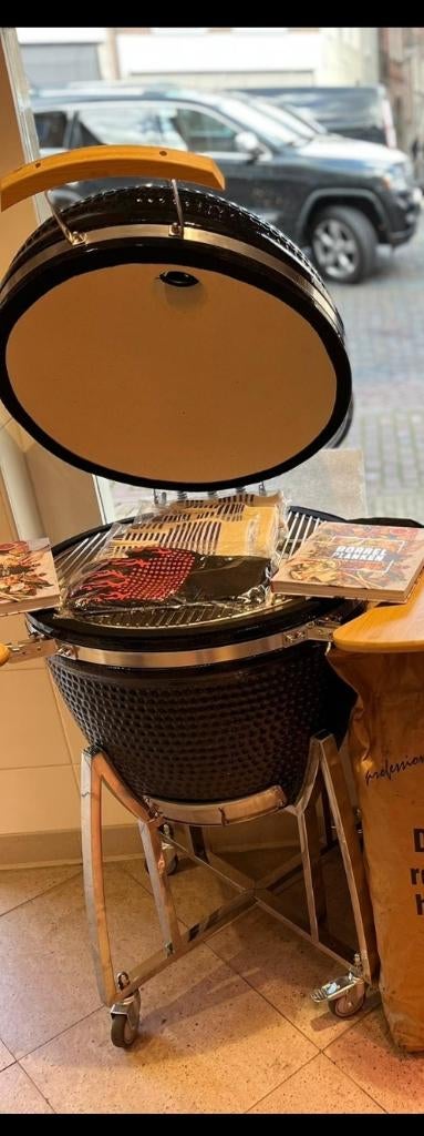 Patton kamado kolen BBQ, Tuin en Terras, Houtskoolbarbecues, Ophalen, Nieuw, Patton