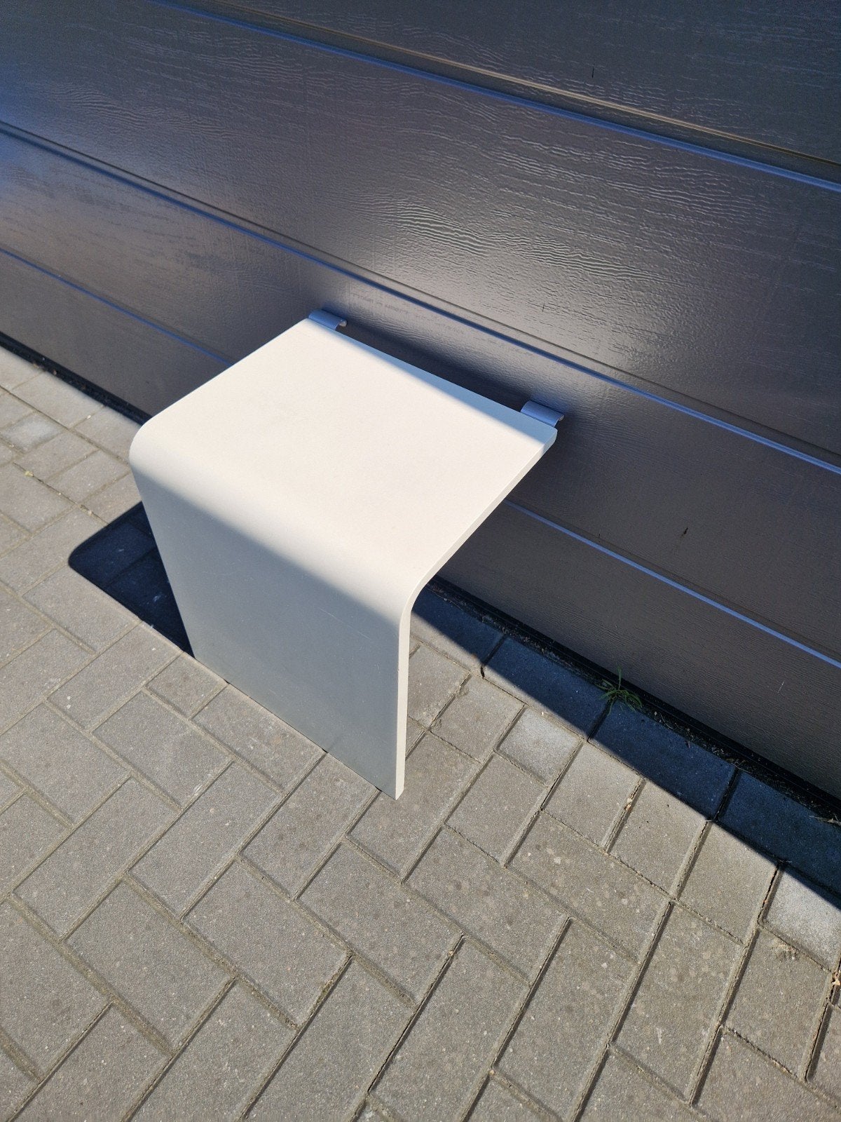 Aanhaaktafeltje Auping Auronde 48cm hoog., Gebruikt, ., Overige typen, Ophalen of Verzenden