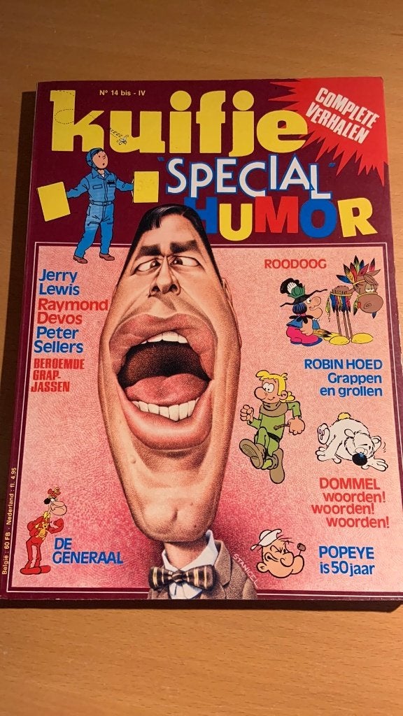 Kuifje special humor - nr 14, Boeken, Eén stripboek, Ophalen of Verzenden