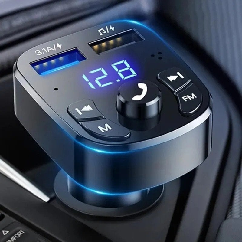 Fm transmittor met 2x usb aansluiting (nieuw), Ophalen of Verzenden