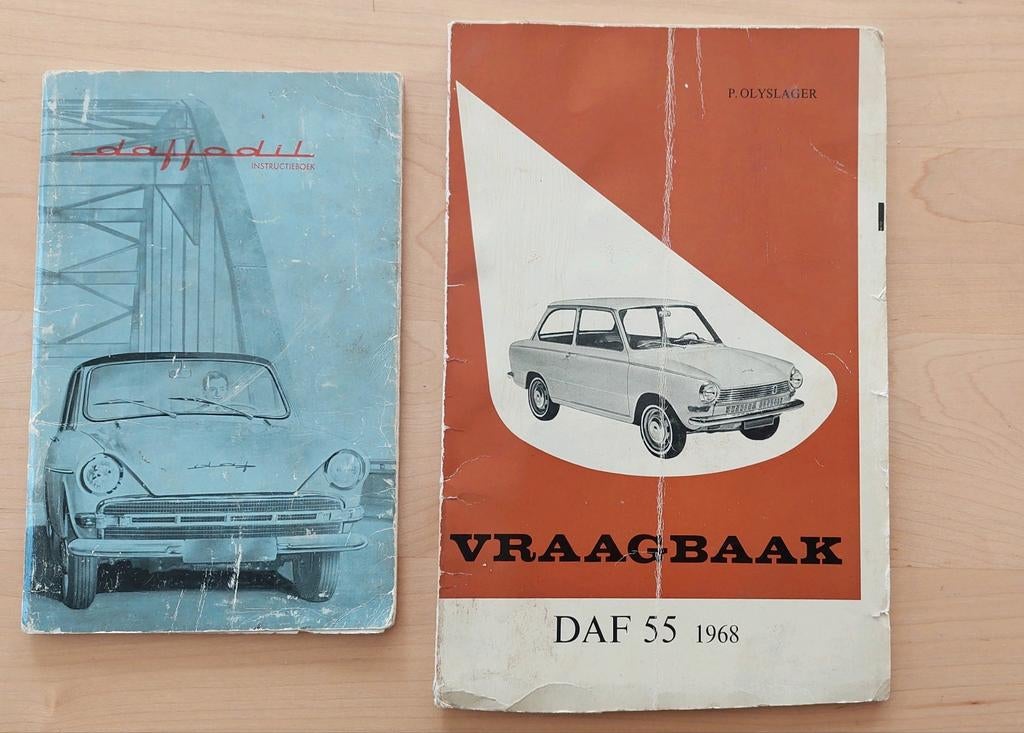 Vraagbaak DAF 55 1968 - Instructieboekje Auto, Ophalen of Verzenden