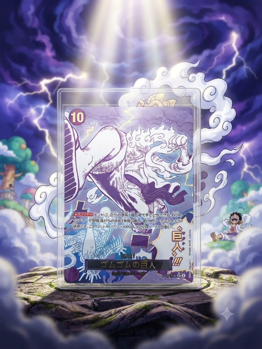 Gum Gum Giant OP09-078 Japanse Editie Raw, Ophalen of Verzenden, Nieuw, Losse kaart