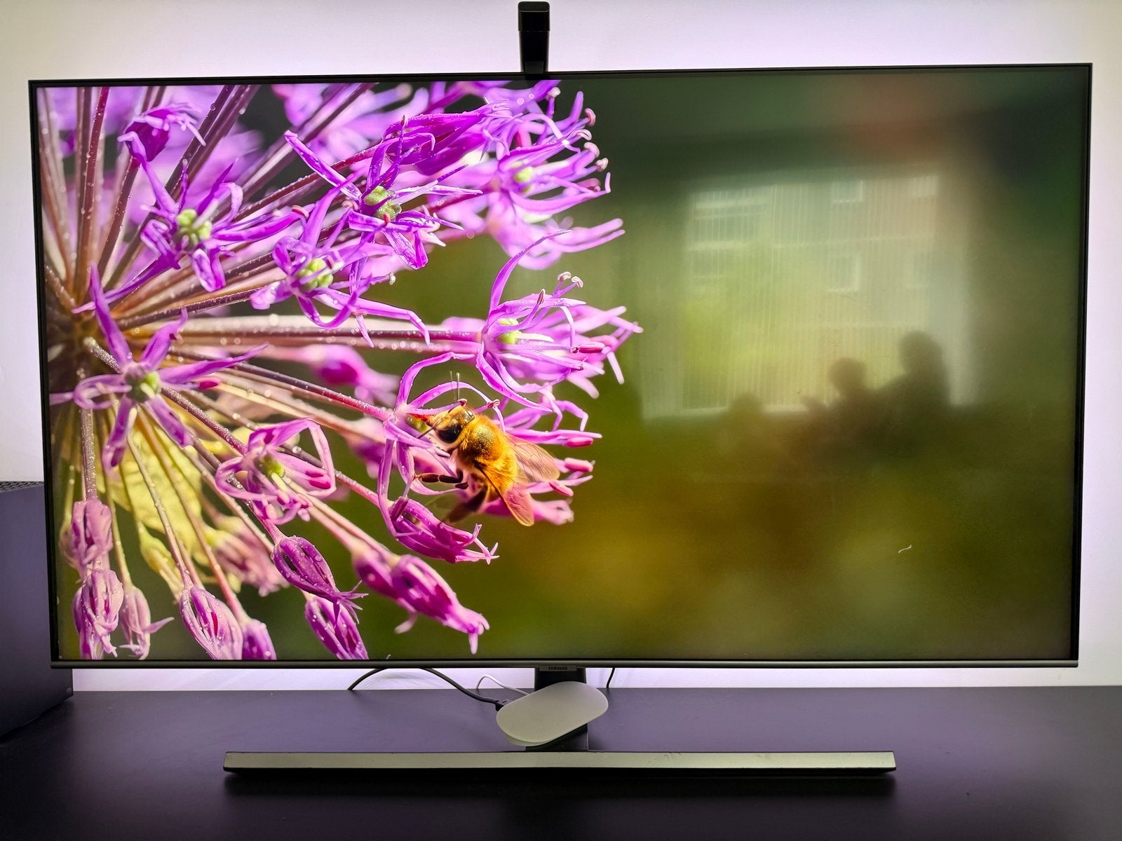 Samsung 55 inch QLED 4K Smart TV QE55Q74TALXXN, Audio, Tv en Foto, Televisies, Ophalen, QLED, Zo goed als nieuw, 100 Hz