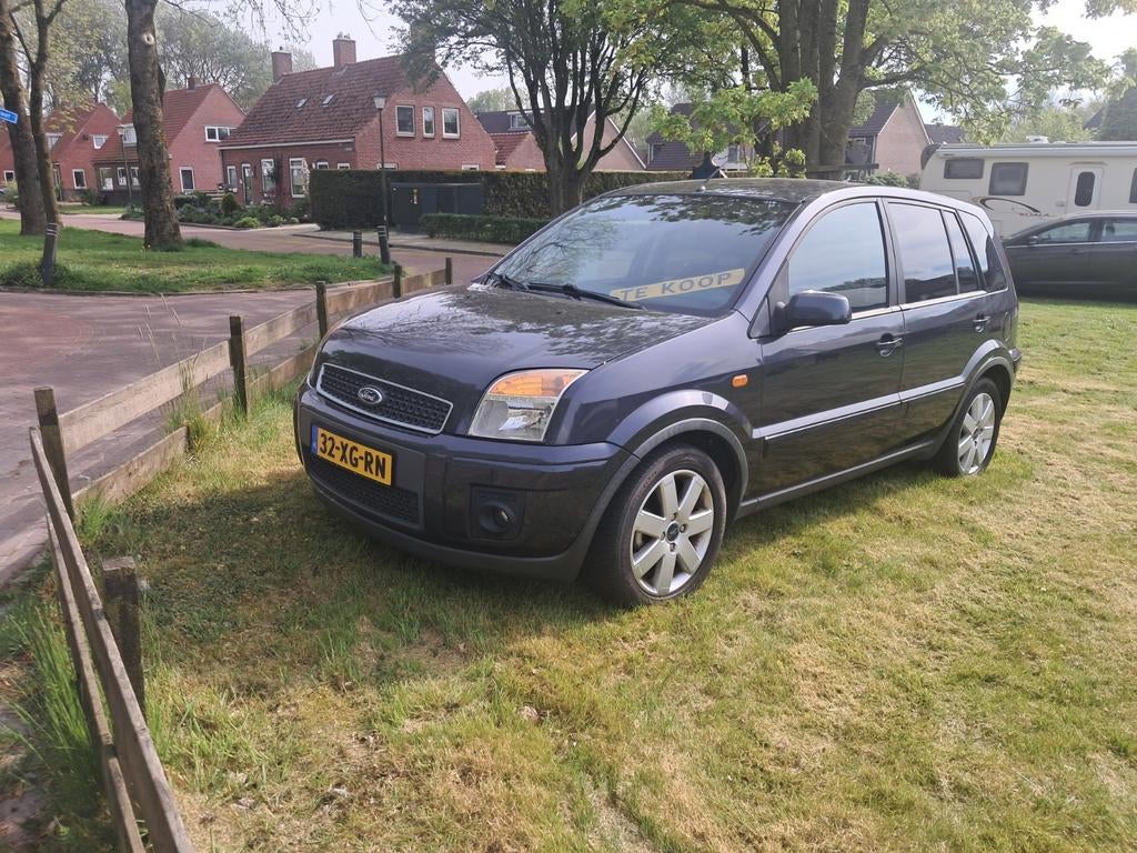 Ford Fusion+ 1.4 16V 2007 Grijs, Auto's, Ford, Particulier, Fusion, ABS, Airbags, Airconditioning, Centrale vergrendeling, Elektrische buitenspiegels