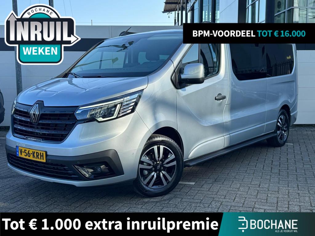 Renault Trafic 2.0 Blue dCi 170 T30 L2H1 Anniversary DC | Au, Auto's, Stof, 4 cilinders, Met garantie (alle), Renault
