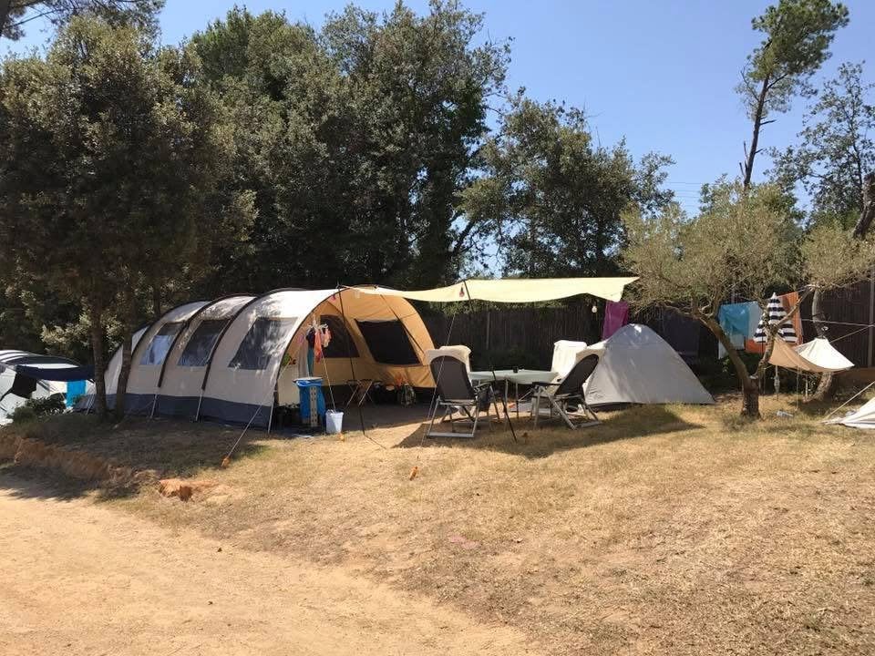 Bardani Bolzano tent 400, Caravans en Kamperen, Ophalen, Gebruikt