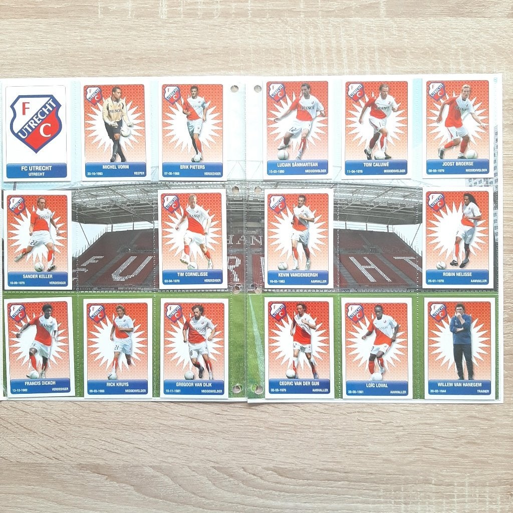 FC Utrecht voetbalplaatjes seizoen 2007-2008 in NIEUW staat!, Verzenden, Nieuw, F.C. Utrecht, Poster, Plaatje of Sticker