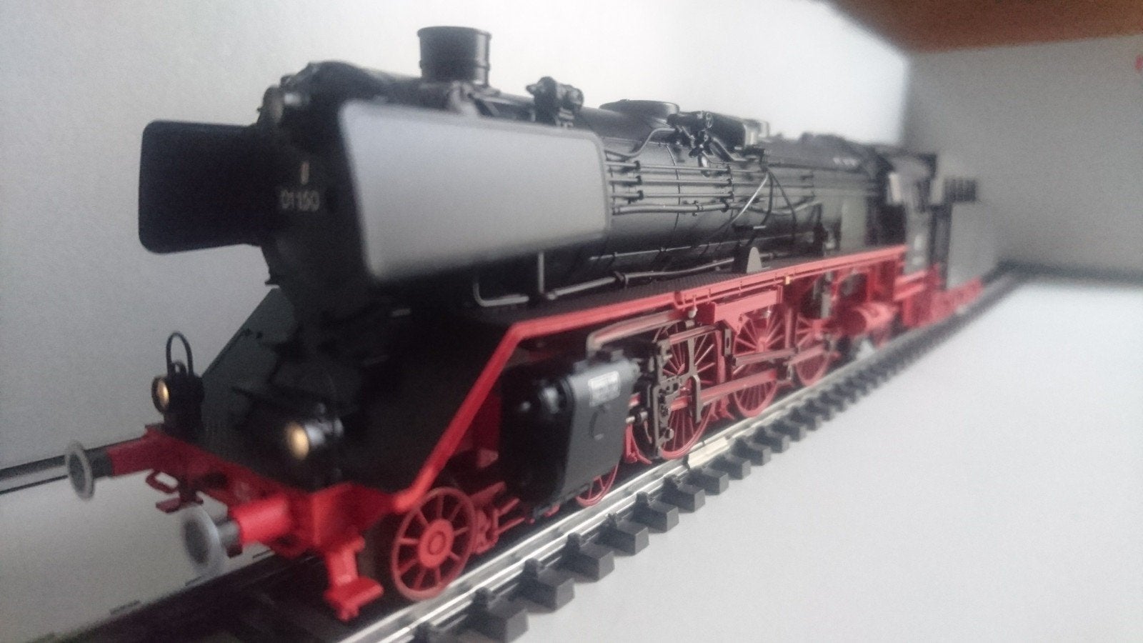 Marklin - Stoomlocomotief BR 01 150 DB - MHi - Mfx+Geluid, Ophalen, Wisselstroom, Locomotief, Zo goed als nieuw