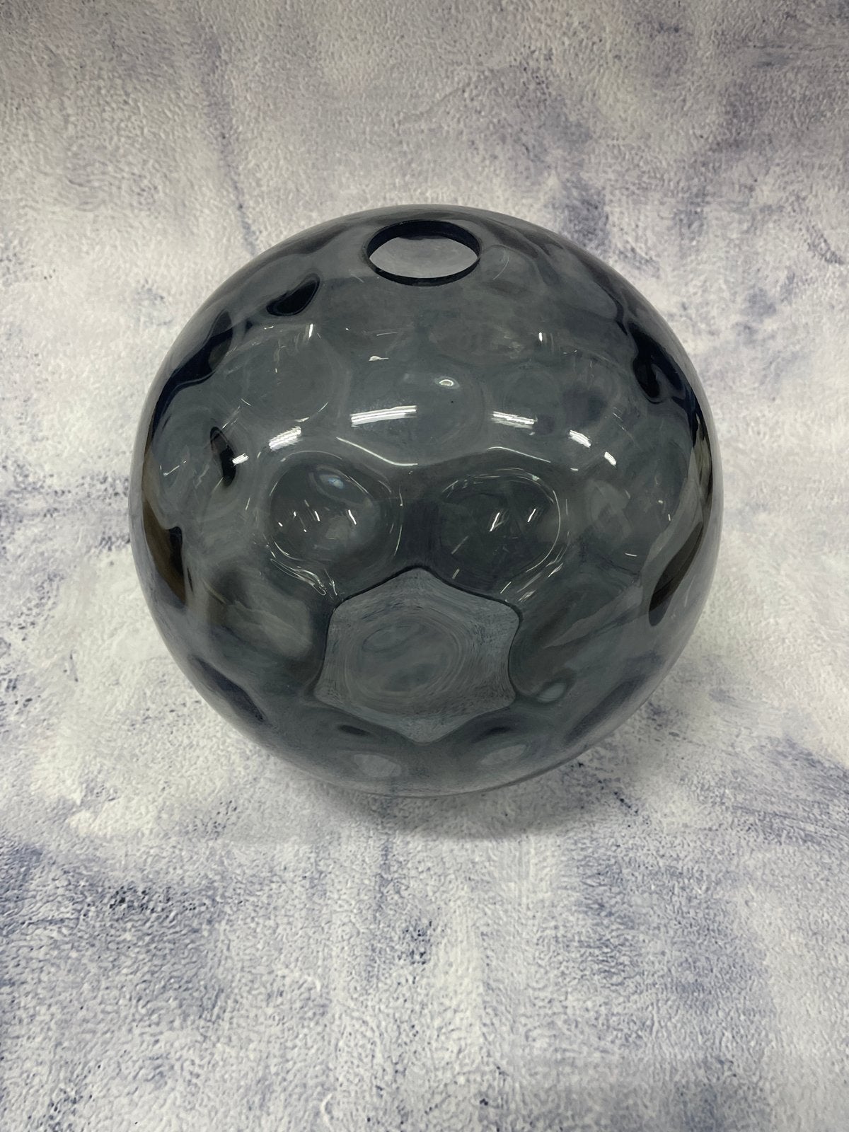 Made Ilaria Hanglamp Glazen Bol 20 cm Smokey Zwart, Ophalen of Verzenden, Gebruikt, Glas