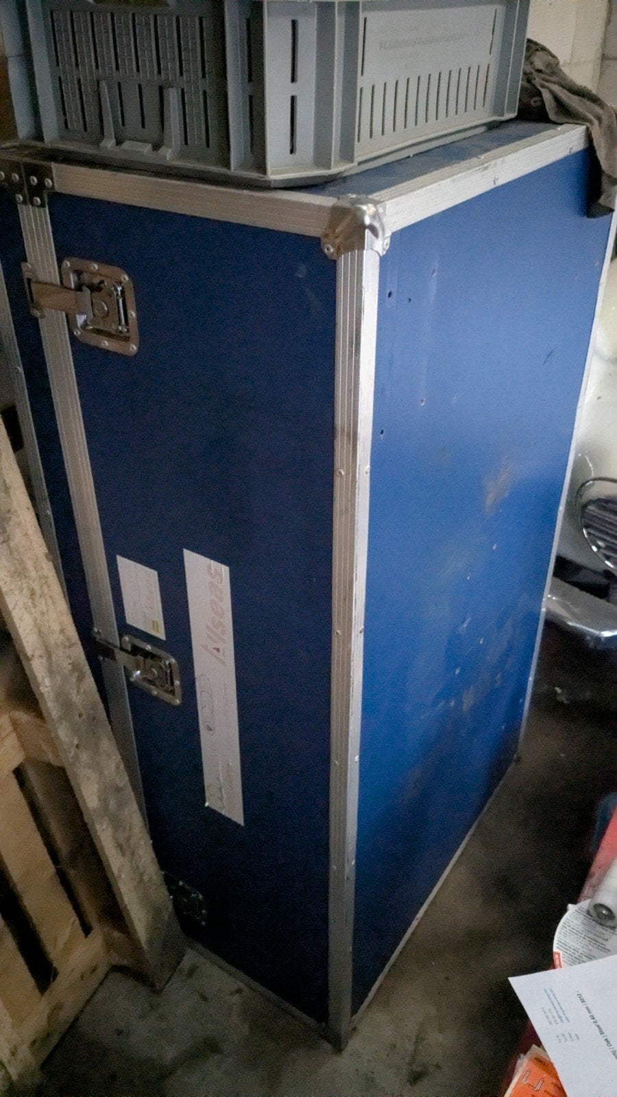Grote Flightcase 141,5x80,5x53,5cm, Muziek en Instrumenten, Behuizingen en Koffers, Ophalen, Gebruikt, Overige instrumenten, Flightcase
