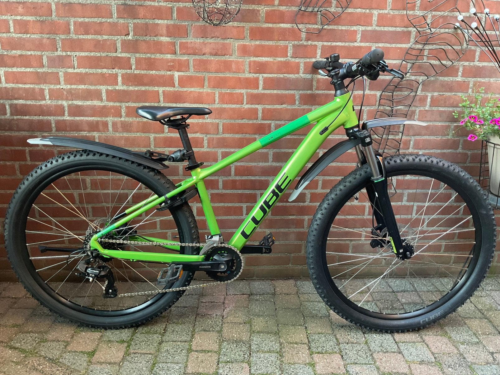 CUBE AIM CMPT (16v/27.5” wielen/15”frame), Fietsen en Brommers, Gebruikt, Versnellingen, Schijfrem, Ophalen