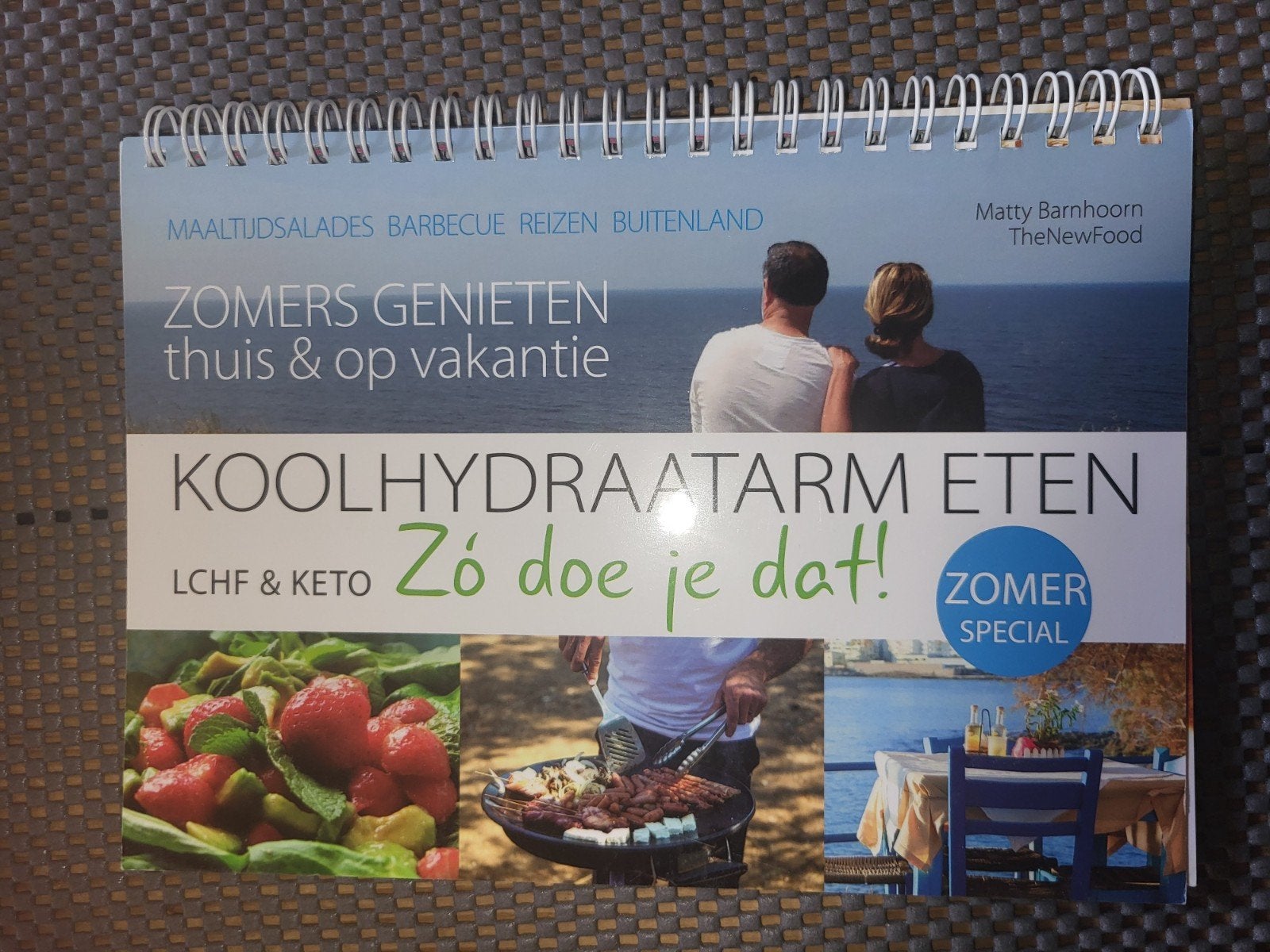 Koolhydraatarm eten,  matty barnhoorn,  zomer special, Ophalen of Verzenden, Zo goed als nieuw, Matty Barnhoorn