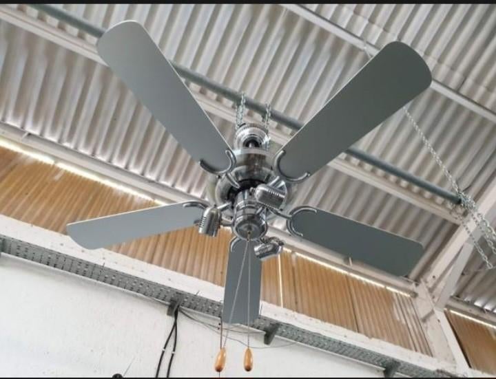 plafondventilator, Witgoed en Apparatuur, Ventilatoren, Ophalen of Verzenden, Zo goed als nieuw, Plafondventilator