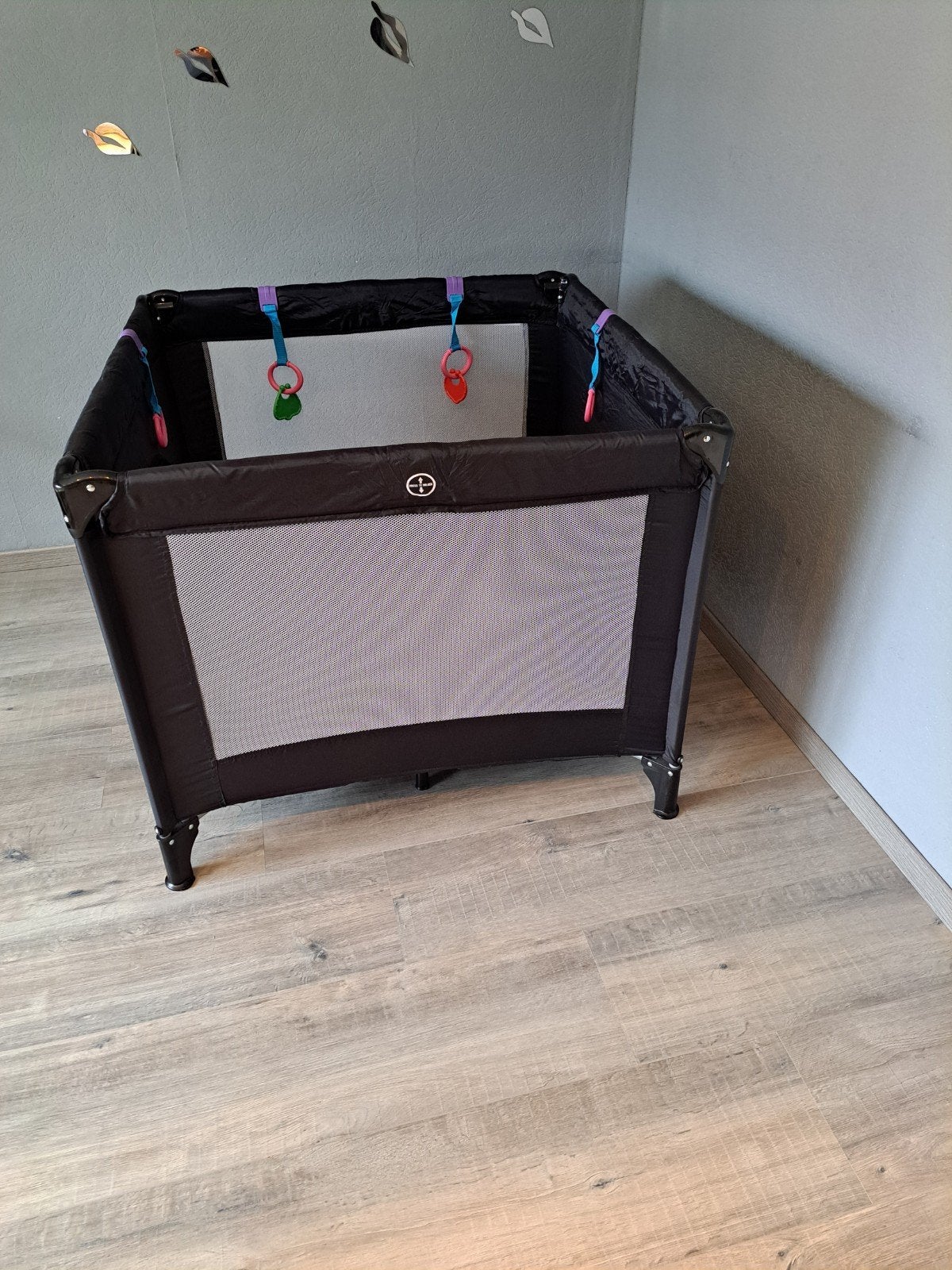 Compact en opvouwbaar campingbedje/box, Ophalen, Gebruikt, Vierkant