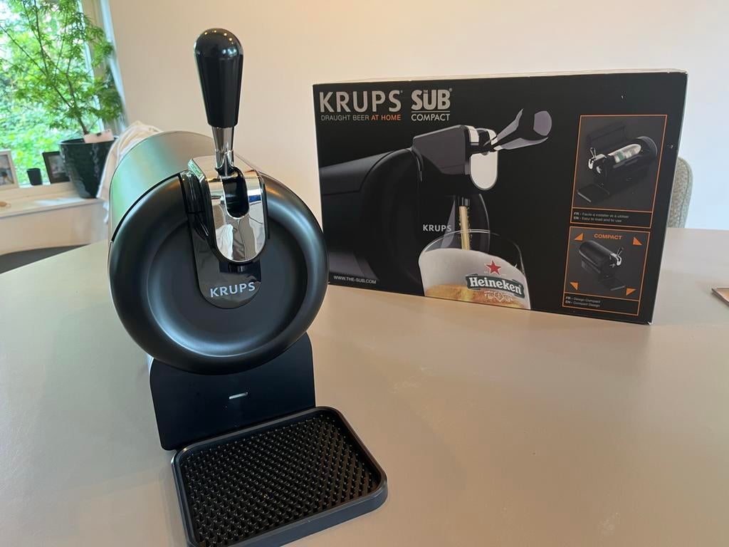 Krups The Sub Compact thuistap - Zo goed als nieuw, Ophalen, Zo goed als nieuw
