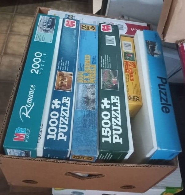 Puzzels, Ophalen, 500 t/m 1500 stukjes, Zo goed als nieuw
