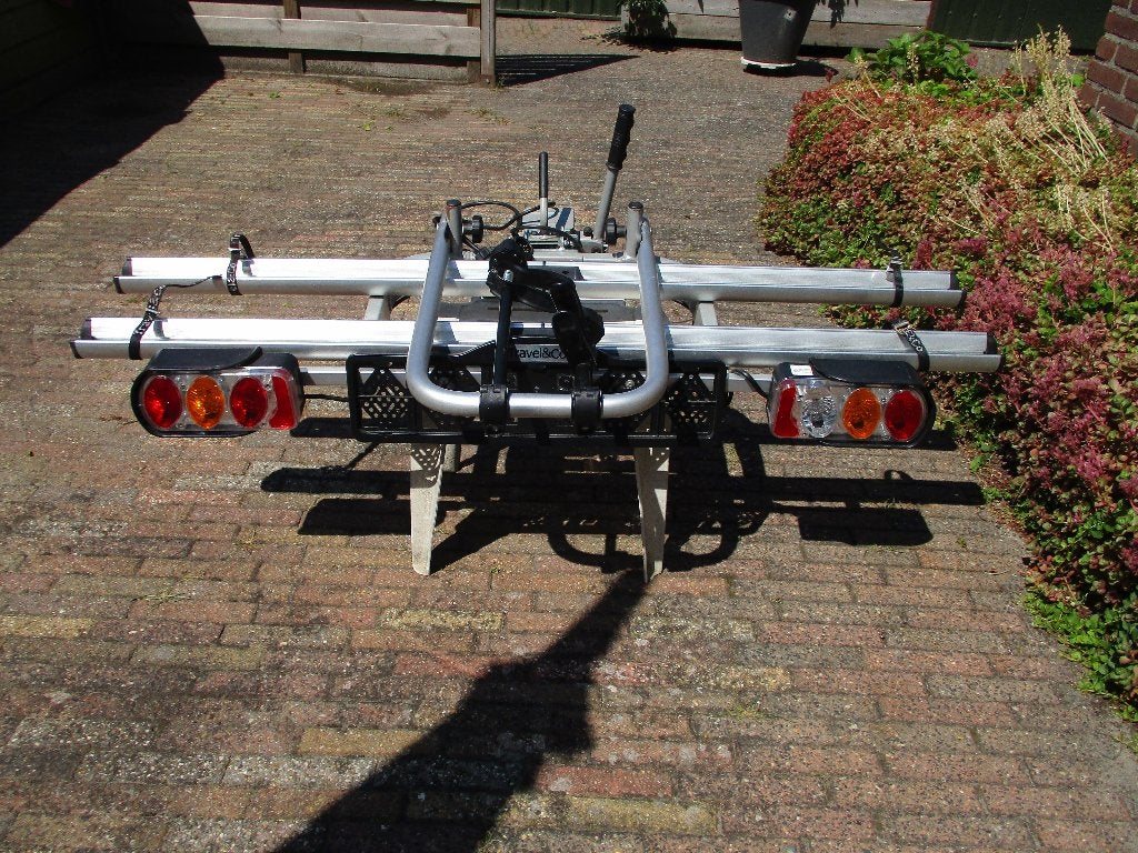 ANWB fietsendrager Travel & Co. voor 2 fietsen ook E-Bike, Ophalen, Elektrische fiets, Zo goed als nieuw, 2 fietsen