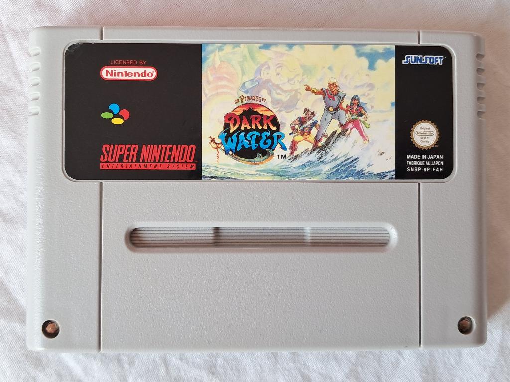 The Pirates of Dark Water - Super Nintendo SNES, Avontuur en Actie, Gebruikt, 2 spelers, Eén computer