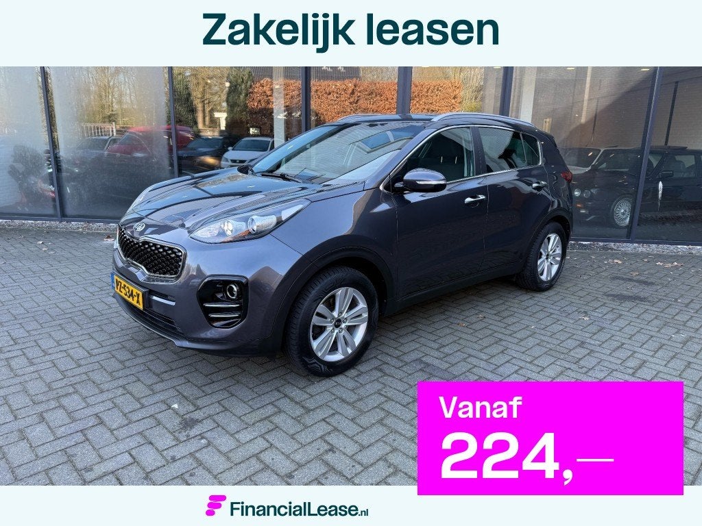 Kia Sportage 1.6 GDI Dynamic,Carplay,Clima,Cruise,Lane Ass.,, Voorwielaandrijving, Gebruikt, 1591 cc, 4 cilinders