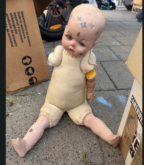 Vintage clown pop, Ophalen of Verzenden, Pop