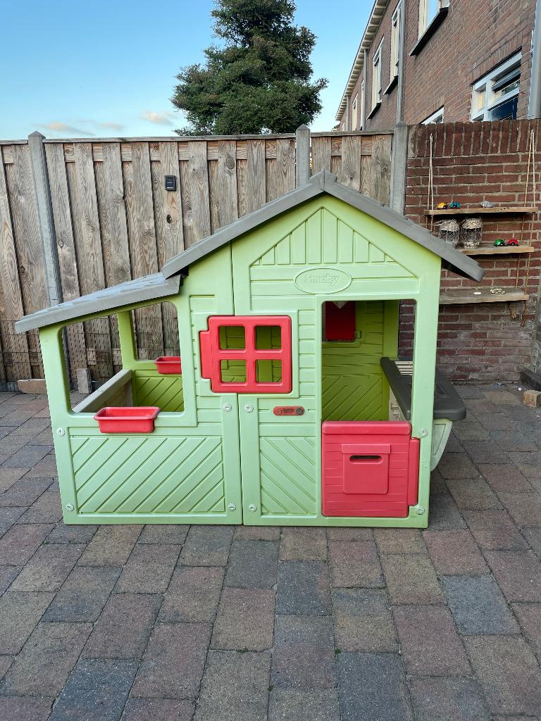 Smoby speel huisje, Ophalen, Gebruikt, Kunststof
