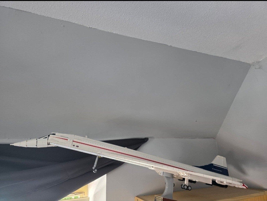 lego concorde, Ophalen of Verzenden, Zo goed als nieuw