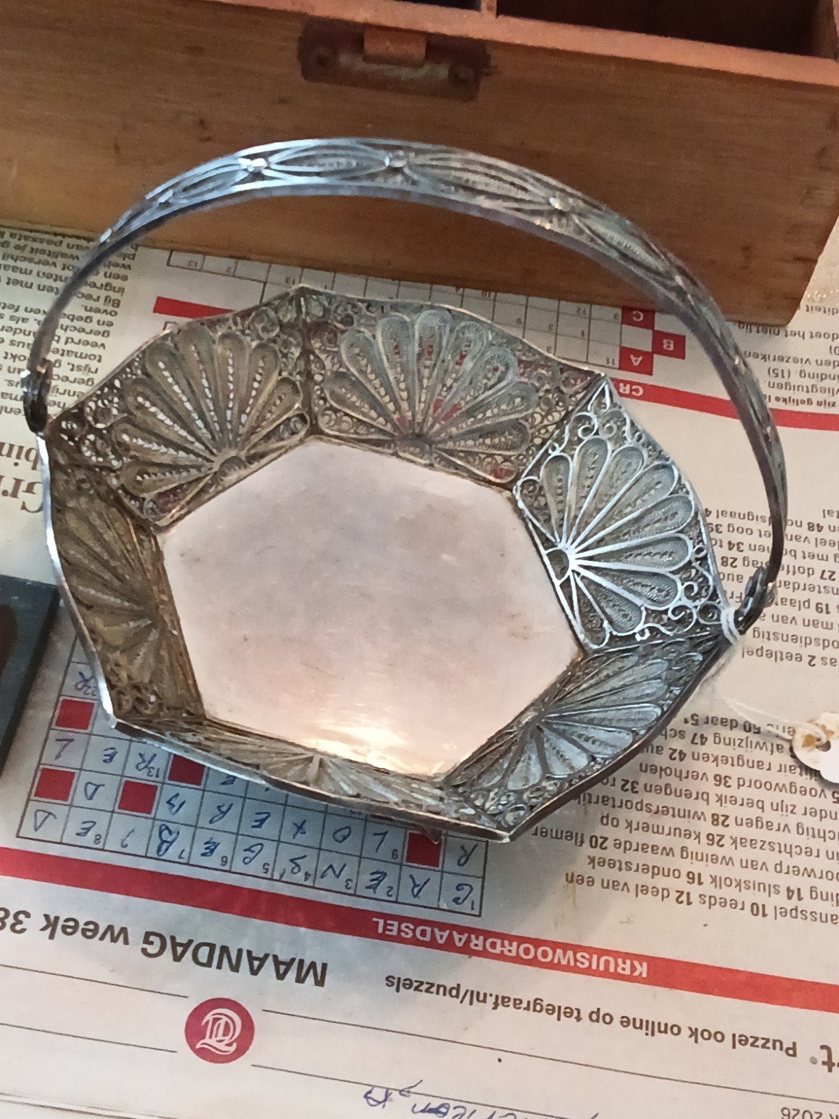 zilver schaaltje ., Ophalen of Verzenden, Zilver