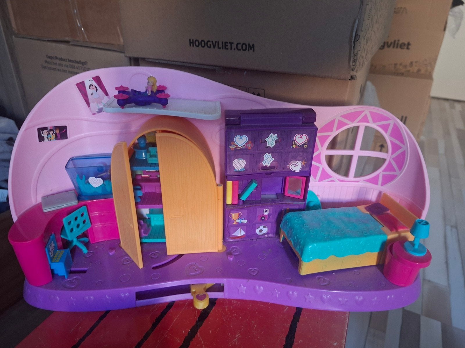 Polly Pocket Speelset met poppetjes, Ophalen of Verzenden, Jongen of Meisje