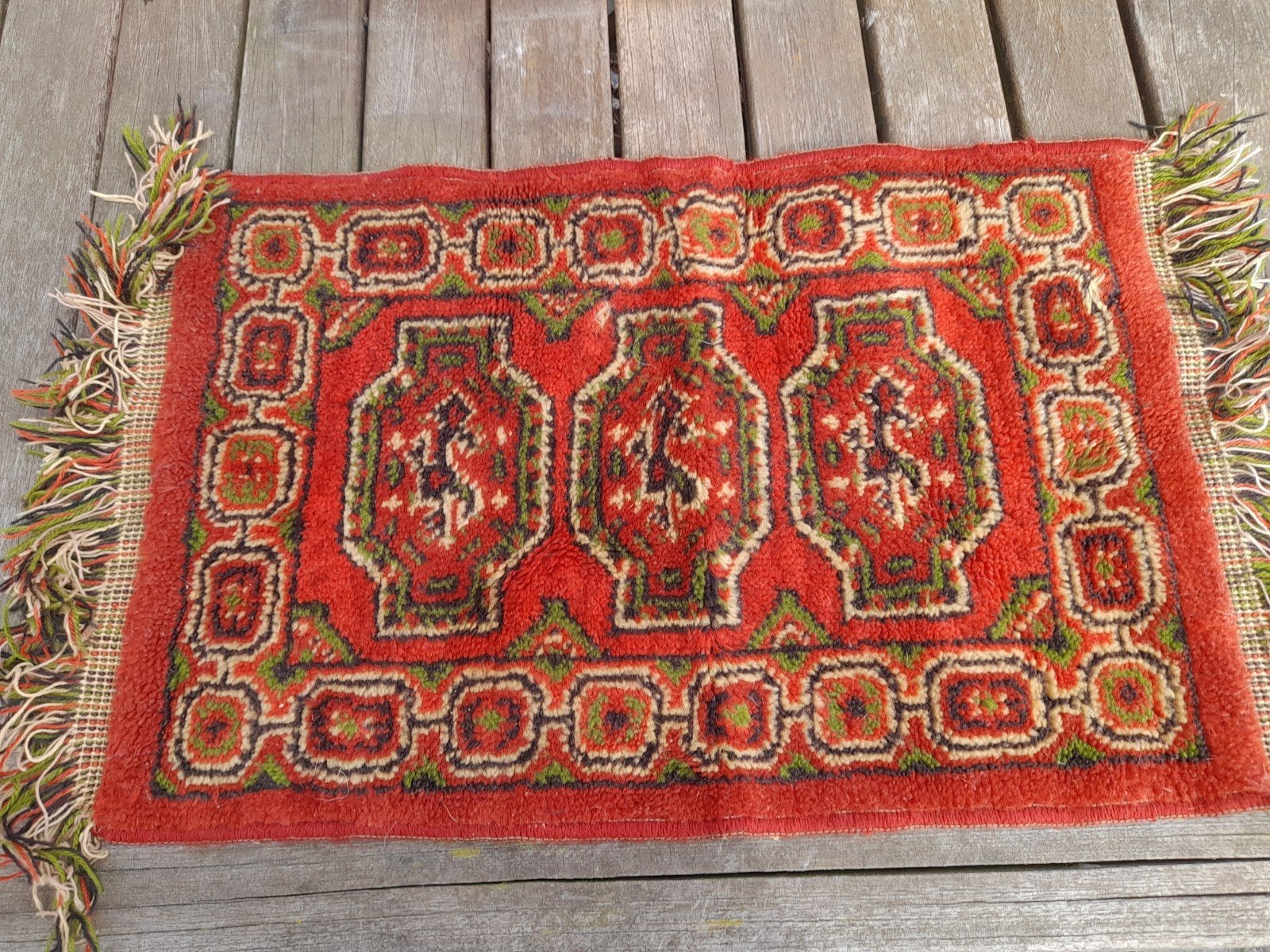 Vintage kleedje 55x33 cm   uit Rook en diervrije woning, 50 tot 100 cm, Zo goed als nieuw, Rechthoekig, 50 tot 100 cm