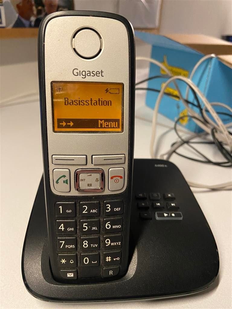 Gigaset A400A draadloze telefoon met 2 handsets, Ophalen of Verzenden, Zo goed als nieuw, 2 handsets