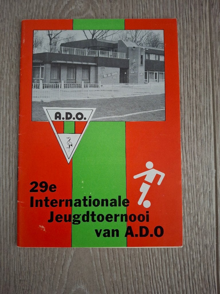 Programmaboekje ADO jeugdtoernooi 1979, Verzamelen, Ophalen of Verzenden, Gebruikt, Overige binnenlandse clubs, Overige typen