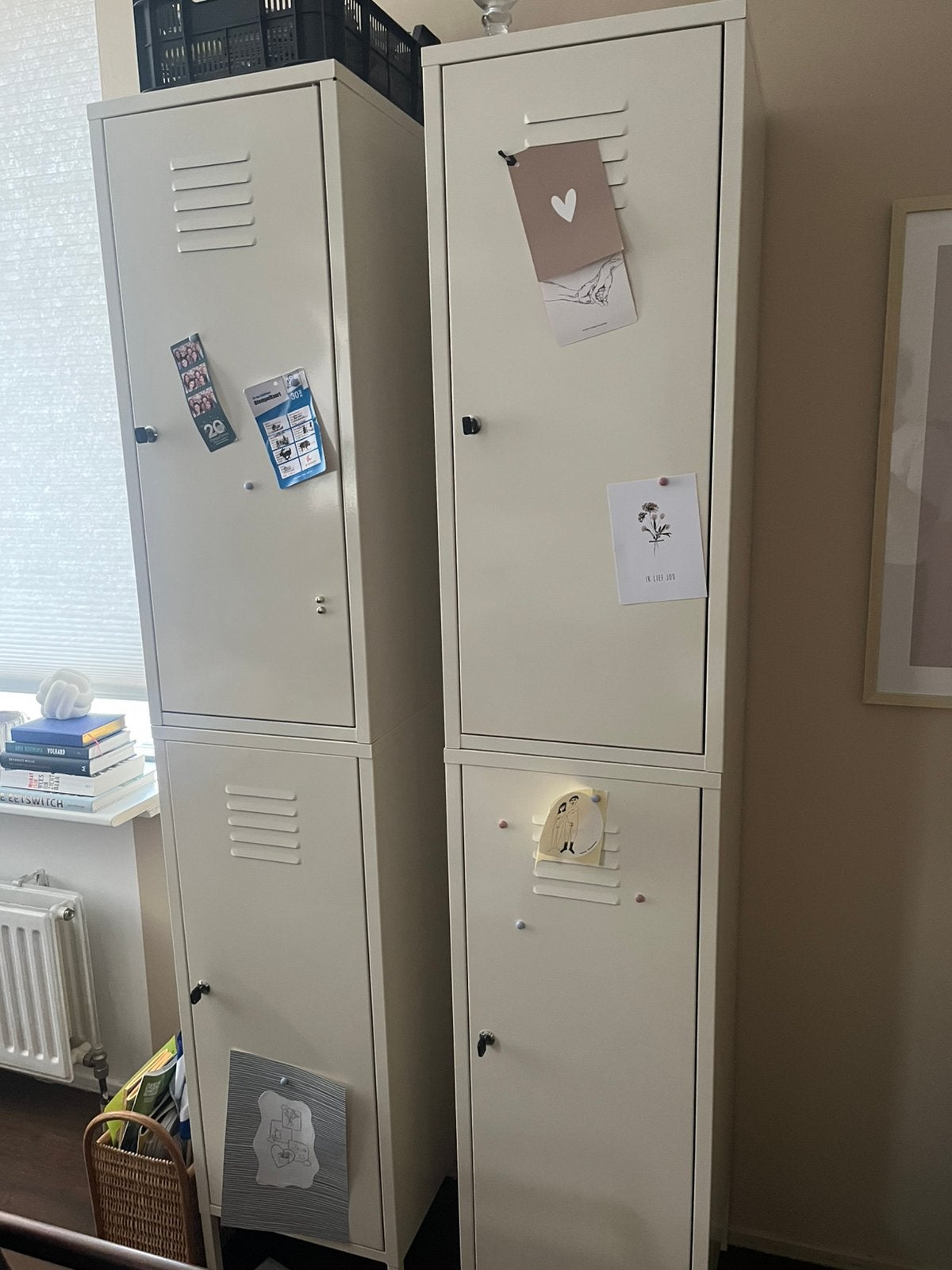 Locker kast ikea PS collectie 2x, Huis en Inrichting, Kasten | Lockerkasten, Ophalen, Gebruikt