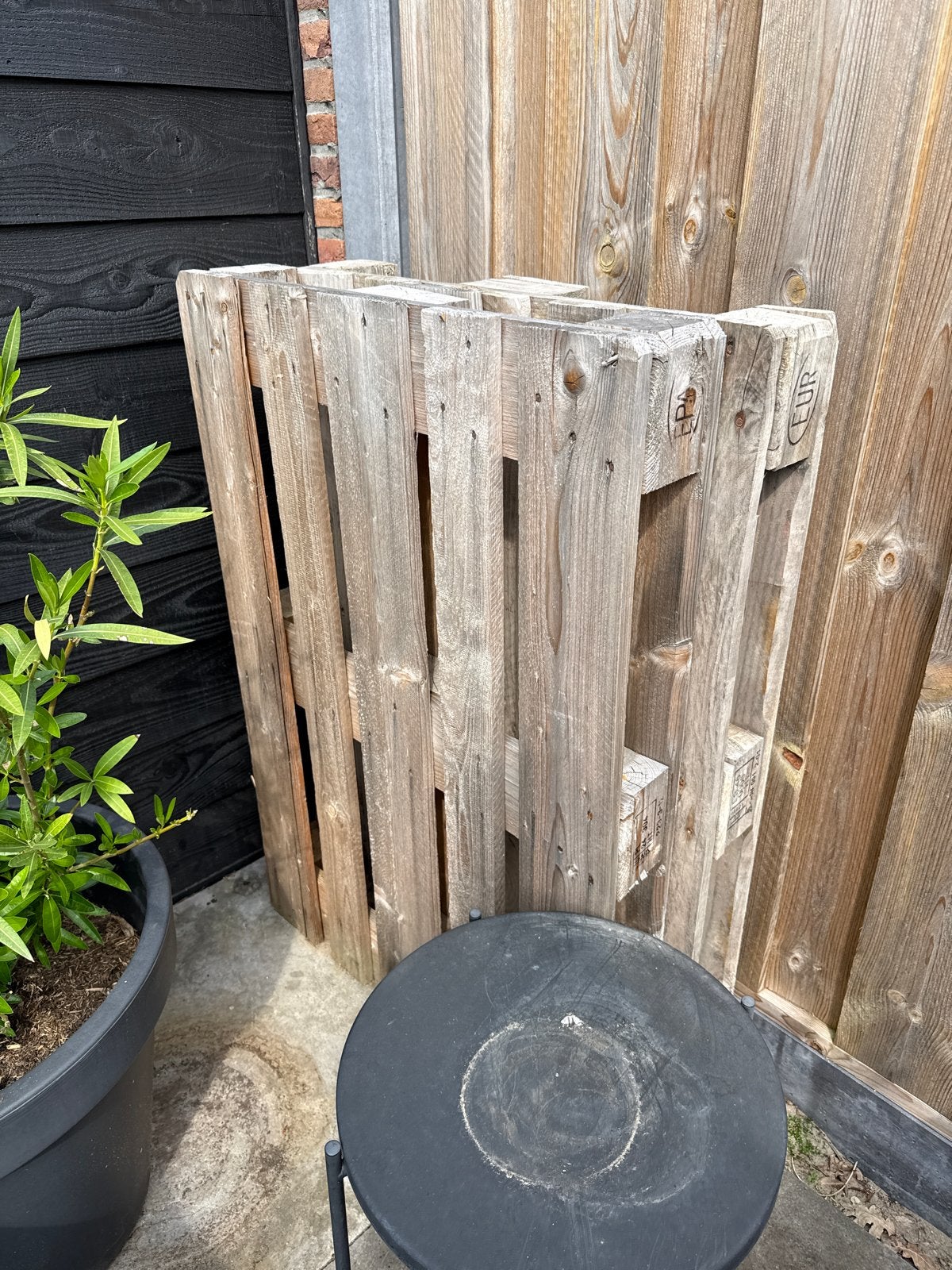 Gebruikte houten pallets. Gratis afhalen, Ophalen, Gebruikt, 50 mm of meer, Pallet