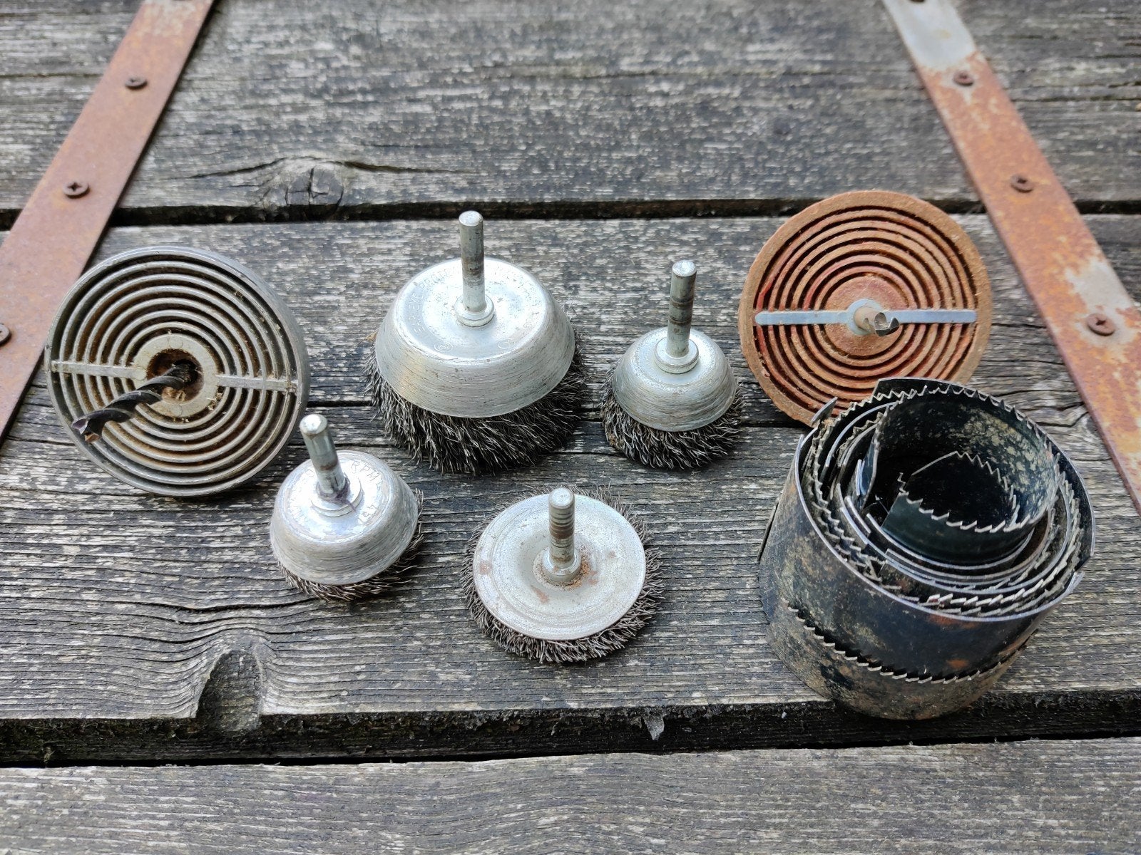 🔩 Gatenzaag en komborstels 🔩, Ophalen of Verzenden, Gebruikt, Overige typen