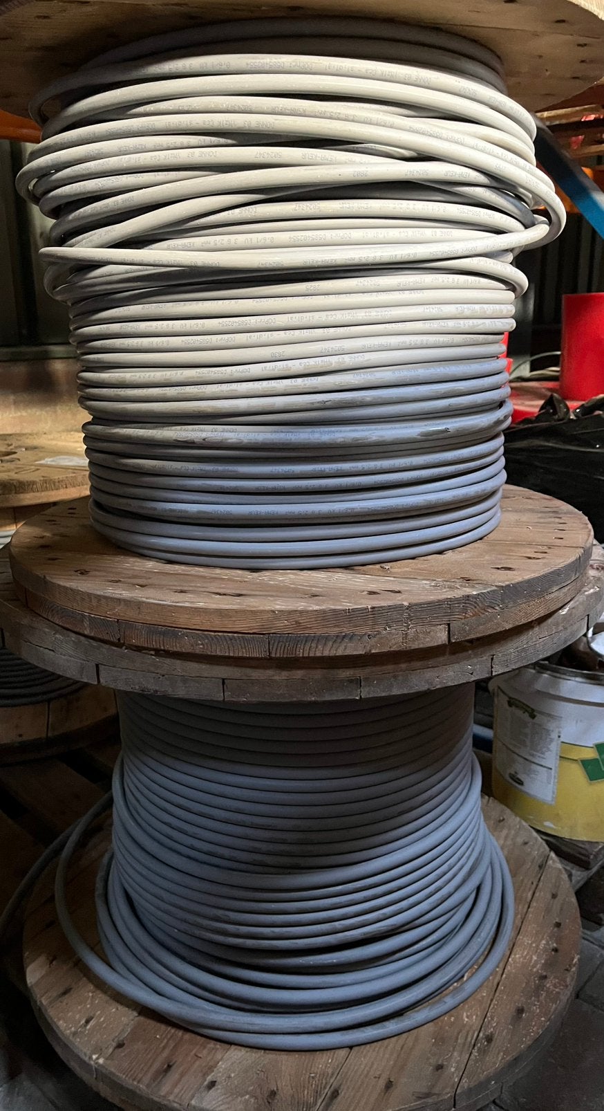 Donne 3x2.5/ 5x2.5 Cca kabel haspel 500 m., Ophalen, Nieuw, Kabel of Snoer