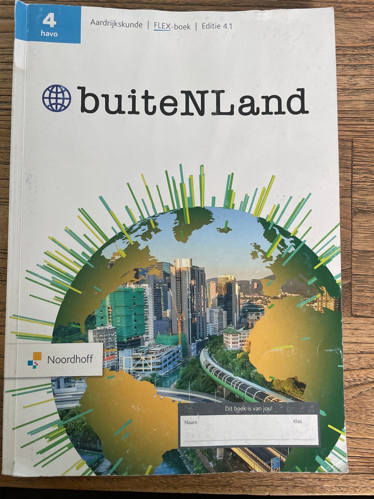 buitenNL Aardrijkskunde FLEX-boek 4 havo Editie 4.1, Ophalen of Verzenden, Gelezen, HAVO, Aardrijkskunde