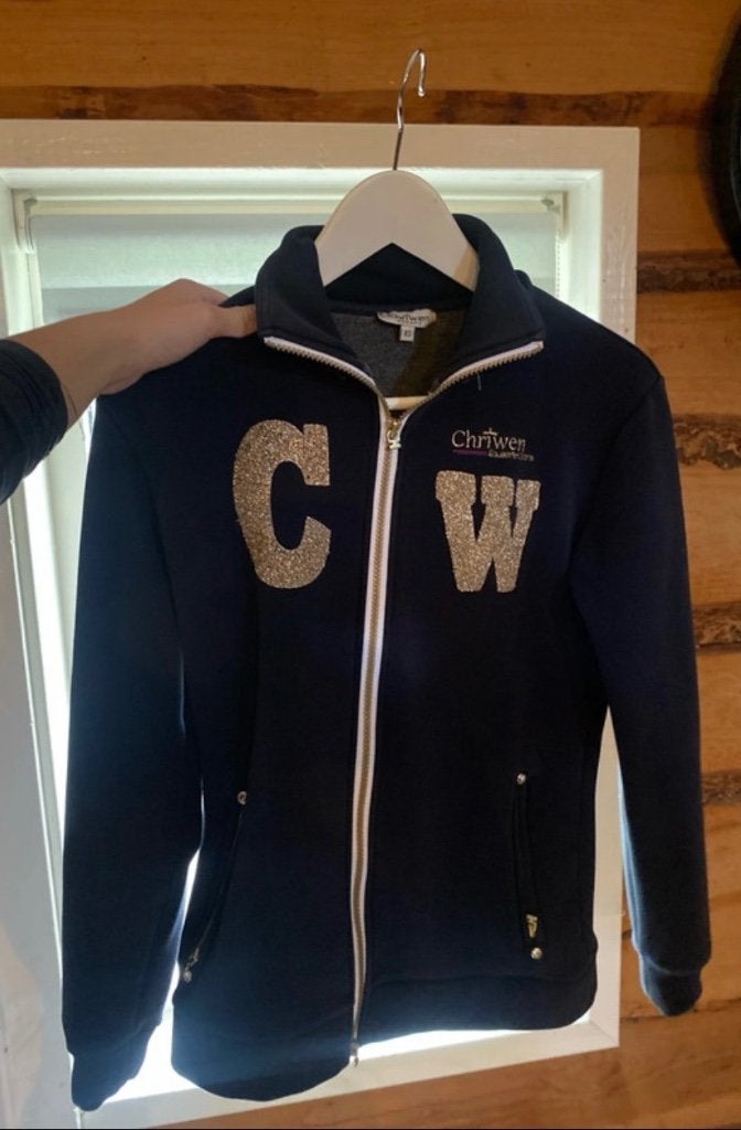 Chriwen Equestrian vestje, Blauw, Dressuur, XS, Ophalen of Verzenden