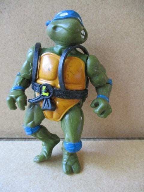 adv11250 turtles poppetje 11, Ophalen, Overige figuren, Gebruikt, Beeldje of Figuurtje