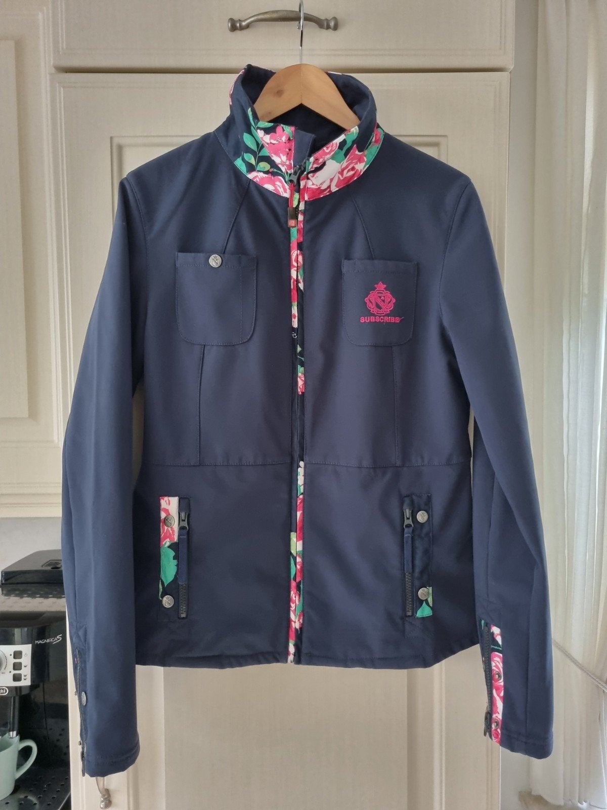 Nieuwe prachtige blauwe subscribe softshell jas l 40, Kleding | Dames, Jassen | Zomer, Maat 38/40 (M), Subscribe, Blauw, Nieuw