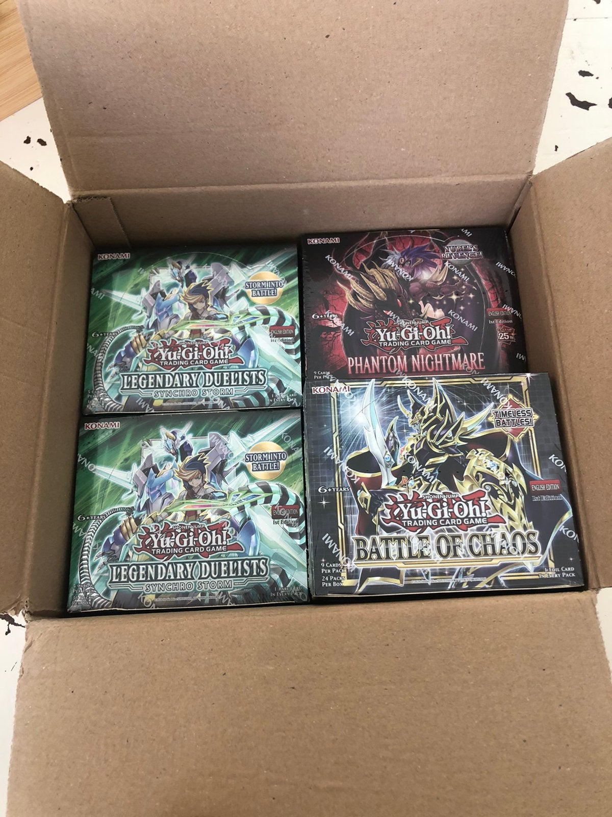 Yugioh Booster Boxes Collectie, Ophalen, Nieuw, Boosterbox, Foil