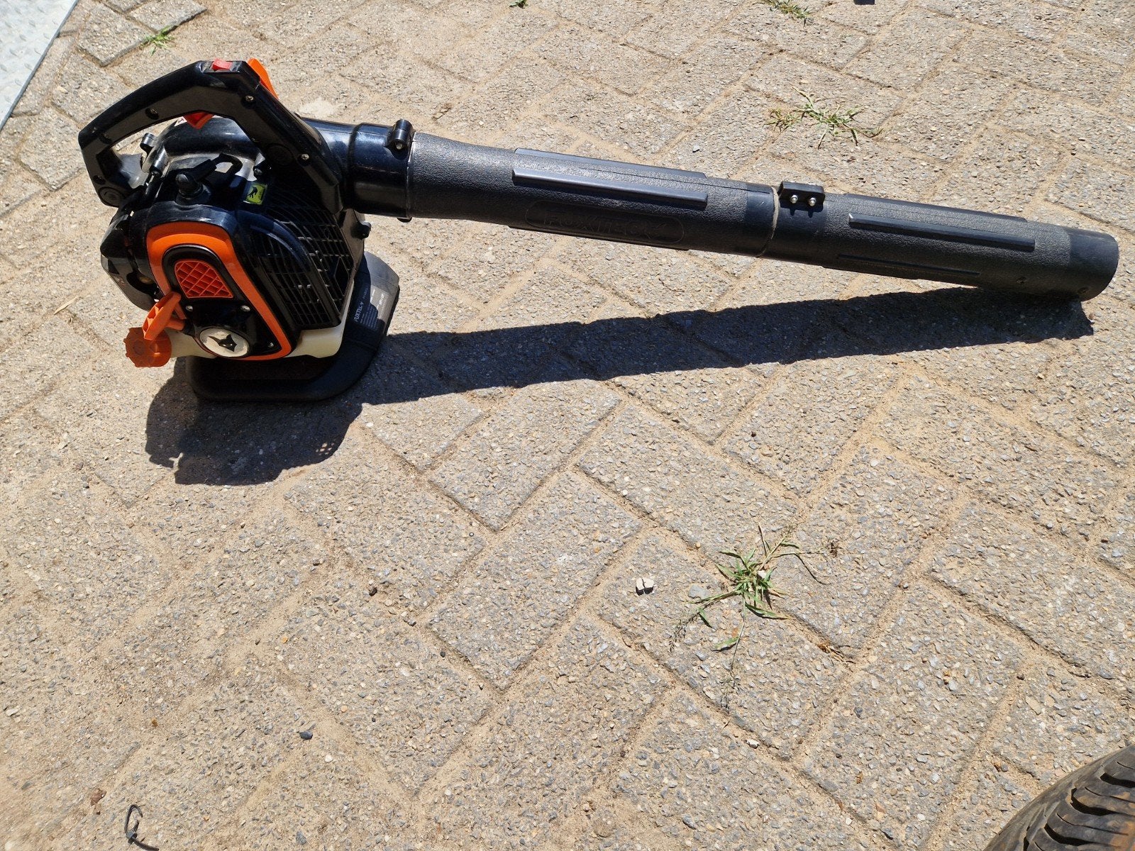Fuxtec bladblazer, Ophalen, Benzine, Gebruikt, Onbekend