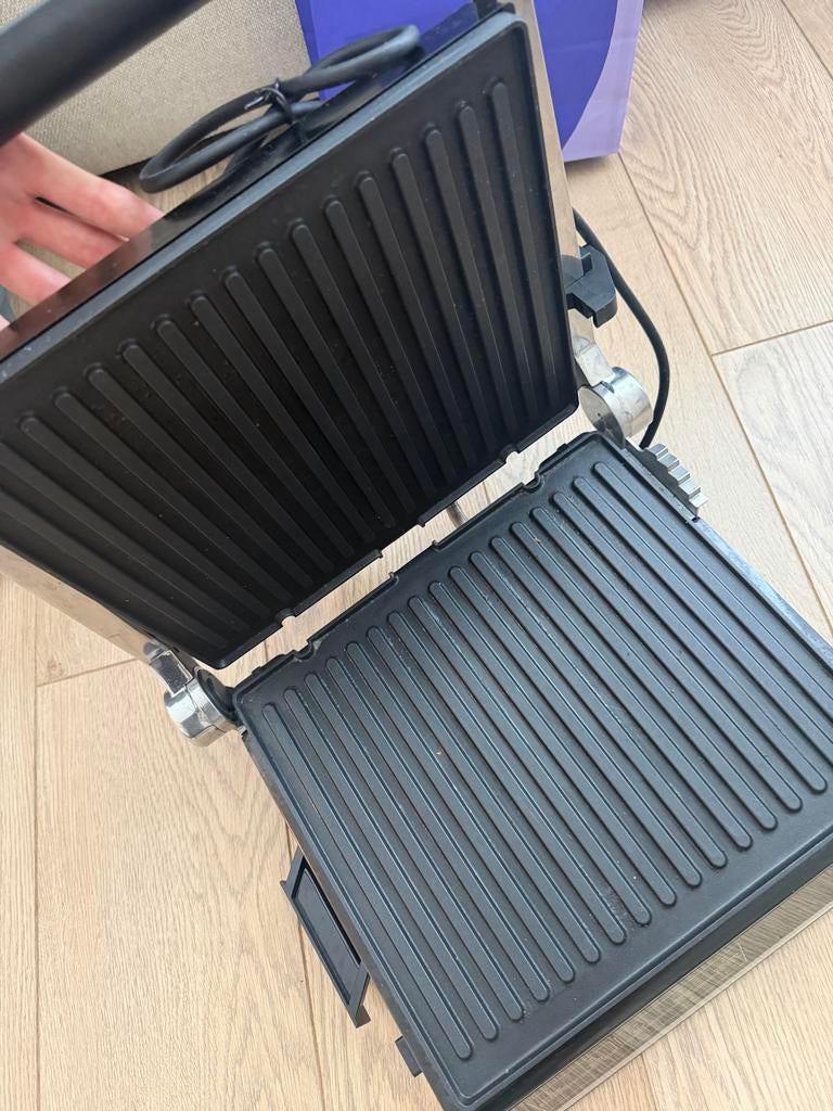 Bourgini Grill - Perfect voor tosti's en meer!, Ophalen, Zo goed als nieuw