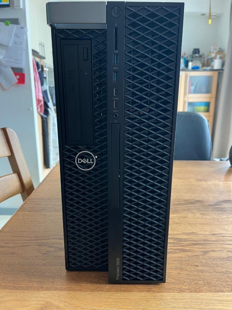 Dell Precision 5820 Werkstation voor CAD/Video bewerking, Computers en Software, Desktop Pc's, Gebruikt, 3 tot 4 Ghz, HDD, SSD