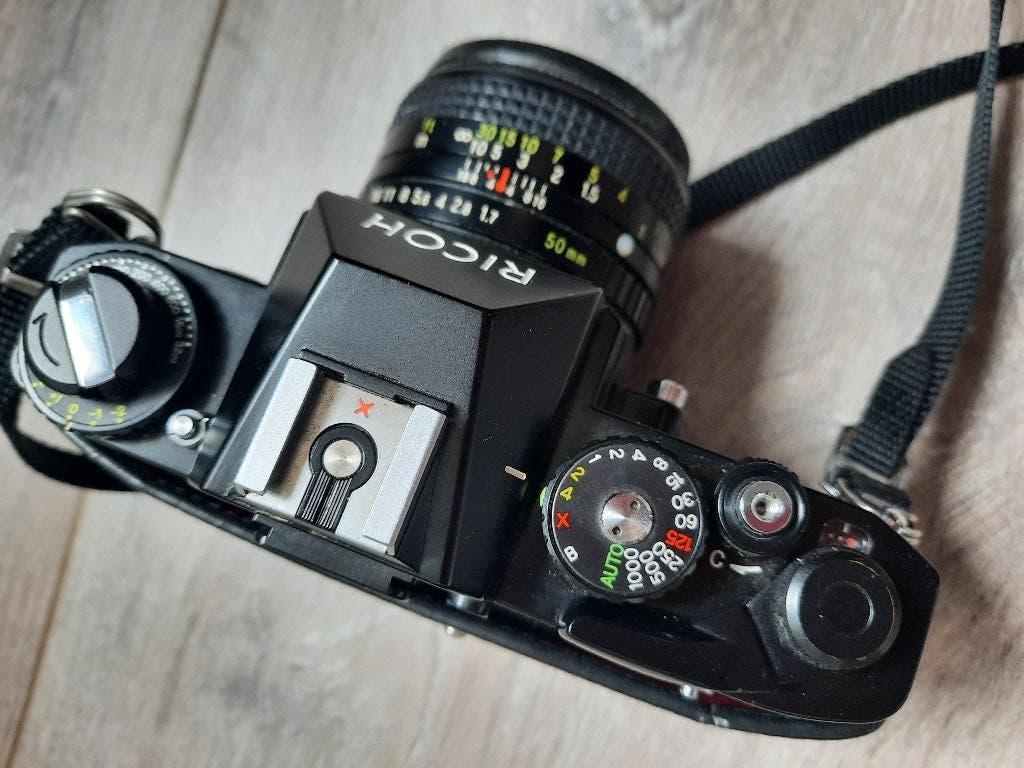 Ricoh XR 2 camera met lenzen en meer!, Ophalen, Gebruikt, Compact, Overige Merken