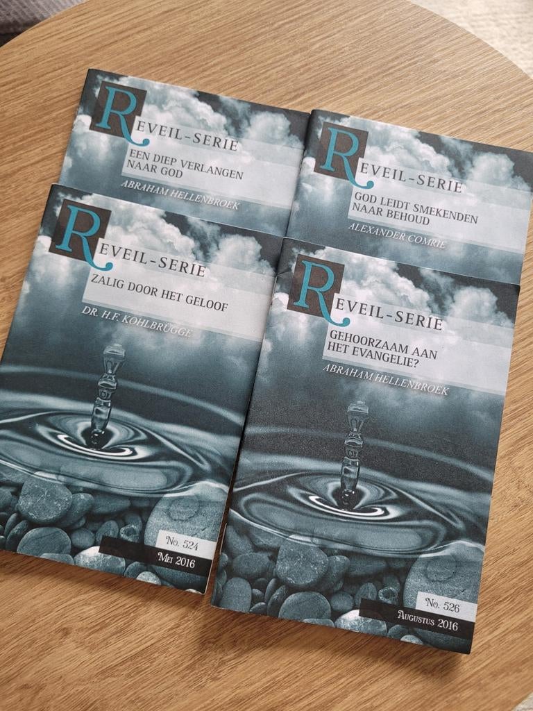 4 Reveil-Serie boekjes: Een diep verlangen naar God, Boeken, Ophalen of Verzenden