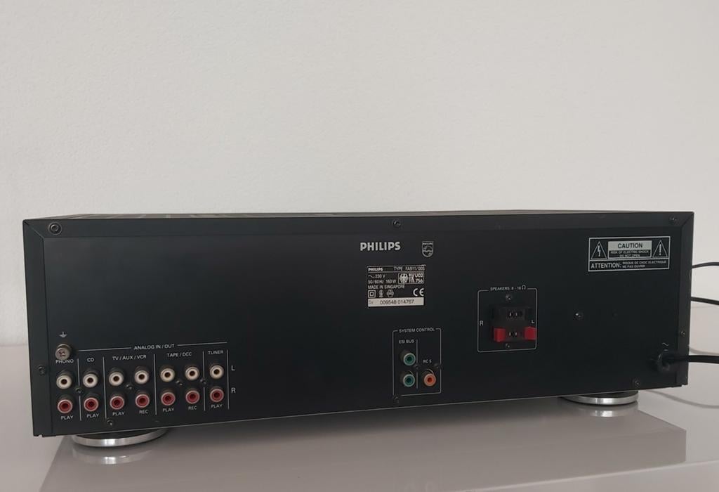 Philips FA911 versterker, Ophalen, Gebruikt