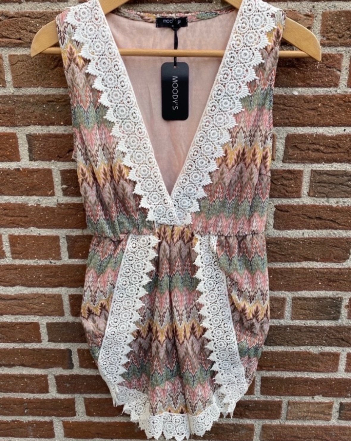 Playsuit met print maat SM, Ophalen of Verzenden, Nieuw, Maat 36 (S), Meerkleurig