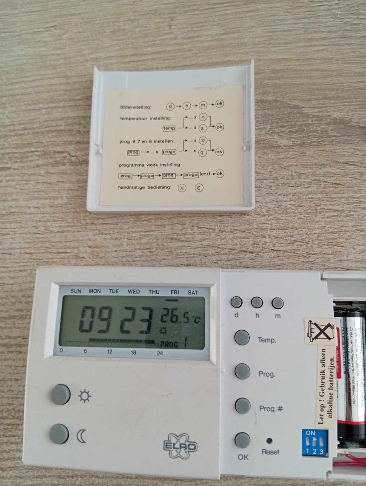 Kamer thermostaat Elro KT100, Ophalen of Verzenden